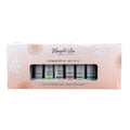 Marigold + Lotus Set of 10 Lip Balm with 10 Flavors - Mint Burst, Eucalyptus Mint, Coconut, Vanilla, Citrus, Peach, Black Cherry, Green Apple, Strawberry and Orange - Sticky add to cart bar