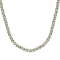 TLV Betroka Blue Apatite Necklace (18 Inches) in Rhodium Over Sterling Silver 29.50 ctw - Sticky add to cart bar