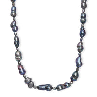 Peacock Pearl (D) Necklace in Stainless Steel
