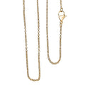 Cable Chain in ION Plated YG Stainless Steel 20 Inches - Sticky add to cart bar