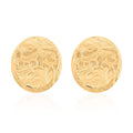 Italian Antique Stencil Earrings in 10K Yellow Gold 2.6 Grams - Sticky add to cart bar