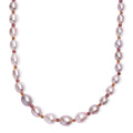 Lavender Pearl, Orissa Rhodolite Garnet and Hessonite Garnet 10.00 ctw Necklace in 18K Vermeil YG Over Sterling Silver 18 Inches - Sticky add to cart bar