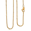 22K Yellow Gold Anchor Chain Necklace 20 Inches 3.20 Grams - Sticky add to cart bar