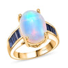 Ethiopian Welo Opal & Masoala Sapphire
