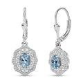 D'Joy Premium Kunzite and Moissanite 3.10 ctw Earrings in 18K Vermeil Rose Gold Over Sterling Silver - Sticky add to cart bar