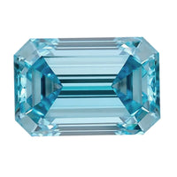 IGI Certified Luxuriant Lab Grown Blue Diamond (Emerald Cut) (VS2) 2.00 ctw