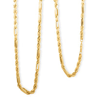 4mm Milano Chain Necklace in 10K Yellow Gold 7.20 Grams 20 Inches