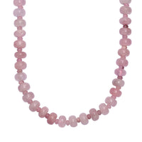 Rose Quartz 300.00 ctw Necklace in Platinum Over 20 Inches