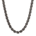 D’Joy Natural Champagne Zircon 12.30 ctw Necklace 18 Inches in 18K Vermeil Rose Gold Over Sterling Silver - Sticky add to cart bar