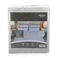 Supreme Living Charcoal Infused Mattress Protector -Queen - Sticky add to cart bar