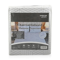 Supreme Living Charcoal Infused Mattress Protector -Queen