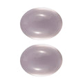 Galilea Rose Quartz Set of 2 (Ovl 9x7 mm) 3.47 ctw Loose Gemstone - Sticky add to cart bar