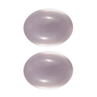 Galilea Rose Quartz Set of 2 (Ovl 9x7 mm) 3.47 ctw Loose Gemstone
