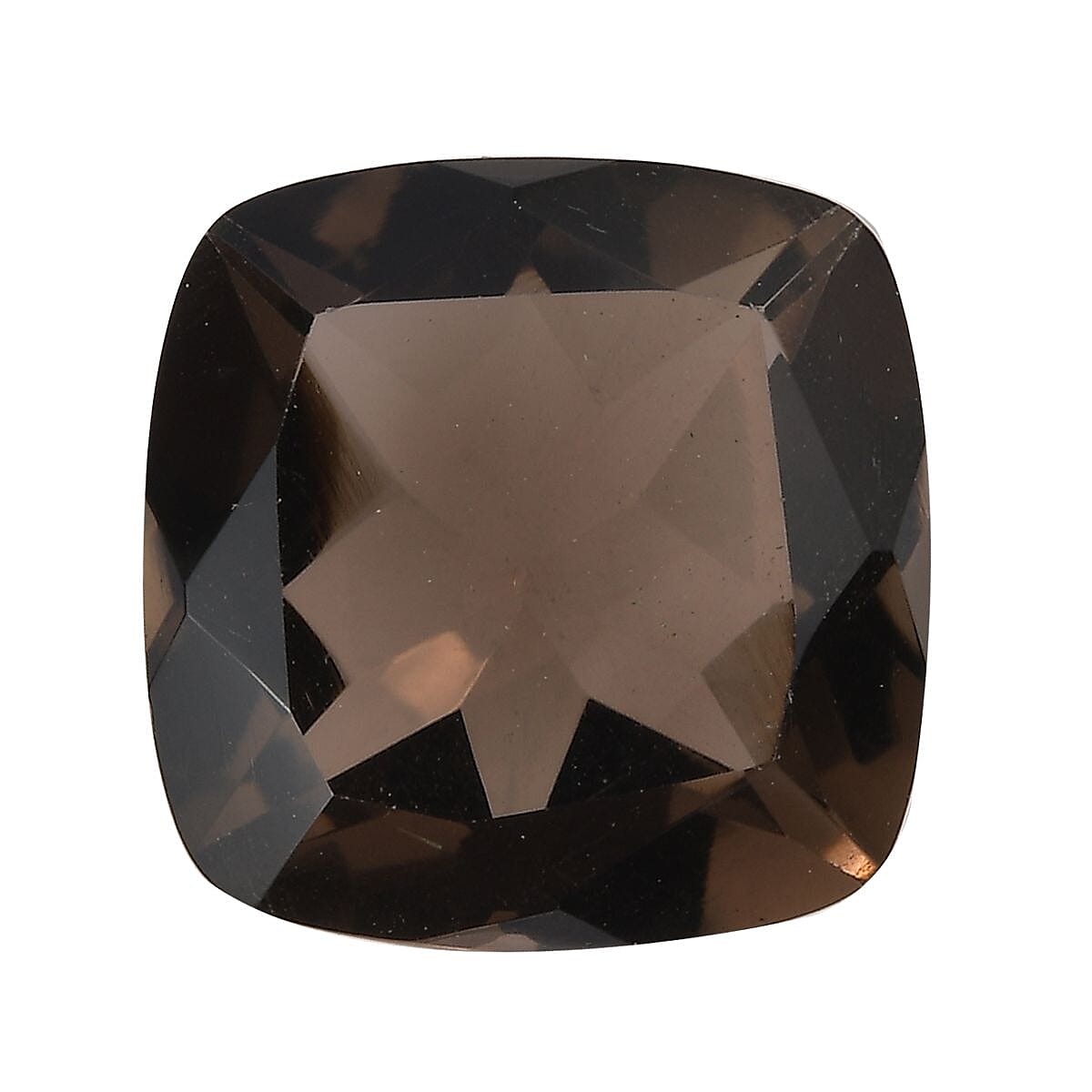 Brazilian Smoky Quartz (Cush 10x10 mm) 3.17 ctw Loose Gemstone