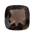 Brazilian Smoky Quartz (Cush 10x10 mm) 3.17 ctw Loose Gemstone - Sticky add to cart bar