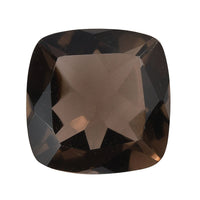 Brazilian Smoky Quartz (Cush 10x10 mm) 3.17 ctw Loose Gemstone