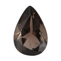 AA Brazilian Smoky Quartz (Pear 13x9 mm) 3.25 ctw Loose Gemstone - Sticky add to cart bar