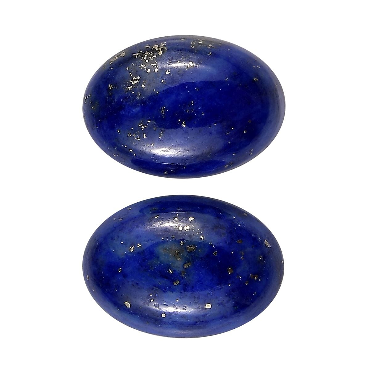Lapis Lazuli Set of 2 (Ovl 7x5 mm) 1.52 ctw Loose Gemstone
