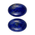 Lapis Lazuli Set of 2 (Ovl 7x5 mm) 1.52 ctw Loose Gemstone - Sticky add to cart bar