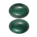 African Malachite Set of 2 (Ovl 8x6 mm) 2.43 ctw Loose Gemstone - Sticky add to cart bar