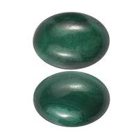 African Malachite Set of 2 (Ovl 8x6 mm) 2.43 ctw Loose Gemstone