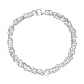 Link Chain Bracelet in Sterling Silver (7.25 In) 6.65 Grams - Sticky add to cart bar