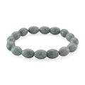 Natural Olmec Jadeite 160.00 ctw Barrel Stretch Bracelet - Sticky add to cart bar