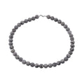 Map Jasper 340.00 ctw Beaded Necklace in Sterling Silver 18 Inches - Sticky add to cart bar