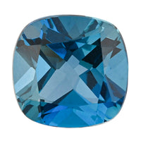 AAAA London Blue Topaz (Cush 12x12 mm) 8.00 ctw