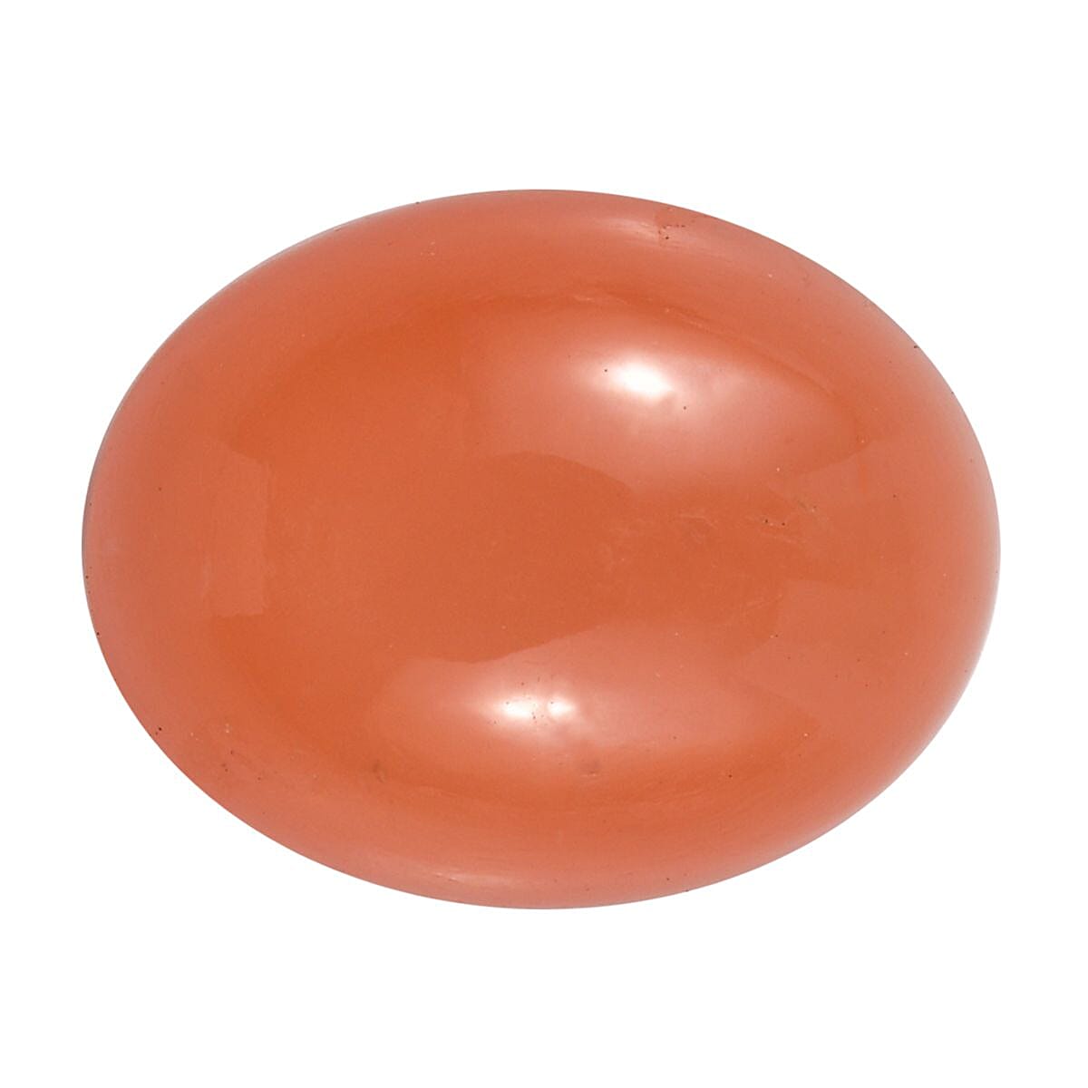 Peach Moonstone (Ovl 9x7 mm) 1.80 ctw Loose Gemstone