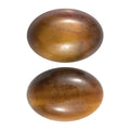 Tigers Eye Set of 2 (Ovl 7x5 mm) 1.57 ctw Loose Gemstone - Sticky add to cart bar