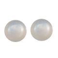White Moonstone Set of 2 (Rnd 6 mm) 1.57 ctw Loose Gemstone - Sticky add to cart bar