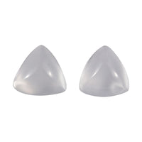 White Moonstone Set of 2 (Trl 5 mm) 0.81 ctw Loose Gemstone