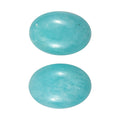 Amazonite Set of 2 (Ovl 7x5 mm) 1.29 ctw Loose Gemstone - Sticky add to cart bar