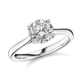 IGI Certified Heart & Arrow Cut Luxuriant Lab Grown Diamond E-F VS 2.00 ctw Ring in 950 Platinum 4.80 Grams - Sticky add to cart bar