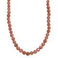 D'Joy AAA Golden Sunstone Beaded Necklace in 18K Vermeil YG Over Sterling Silver 110.00 ctw (18-20 inches) - Sticky add to cart bar