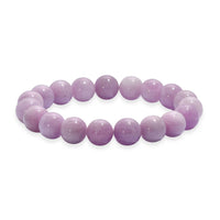 AAAA VALA DANTA KUNZITE Beaded 235.00 ctw Stretch Bracelet