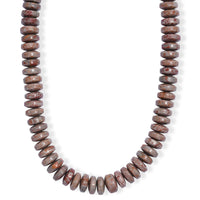 Karis Jasper Beaded 315.00 ctw Necklace 18 Inches in Platinum Bond