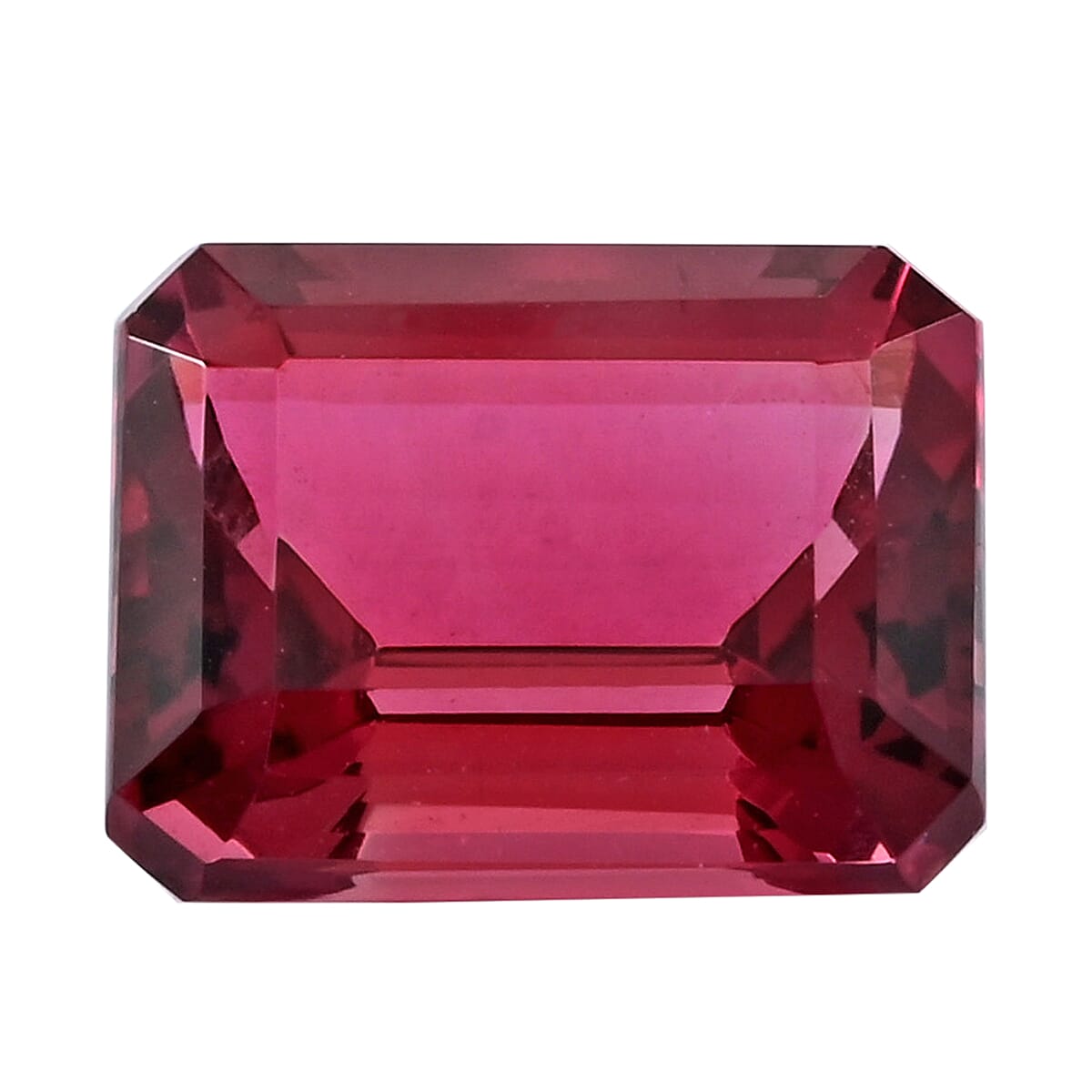 Certified and Appraised AAAA Ouro Fino Rubellite (Oct Free Size) 5.00 ctw