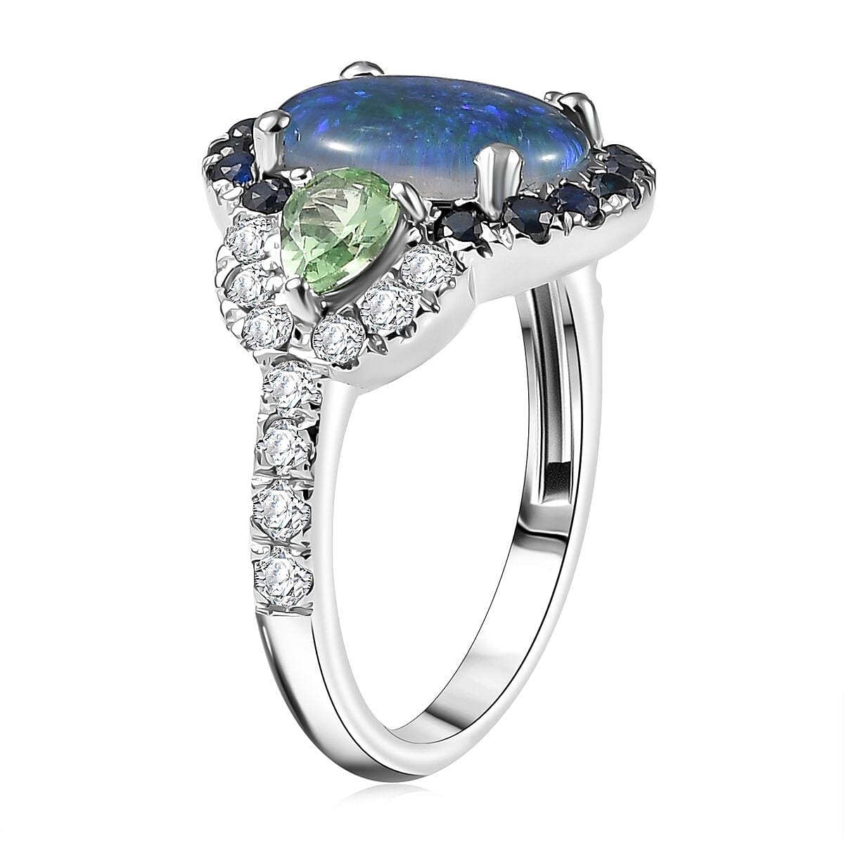 D'Joy Elysian Opal (Triplet) and Multi Gemstone 3.90 ctw Nebula