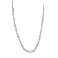 D’Joy Diamond 4.00 ctw Necklace 18 Inches in Rhodium Over Sterling Silver