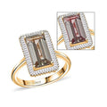Luxoro 10K Yellow Gold AAA Turkizite, Diamond (I1) (0.29 cts) Ring (Size 10.0) 3.50 ctw - Sticky add to cart bar