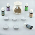Black Ceramic Oil Burner Gift Set (2.75"x4") - Sticky add to cart bar