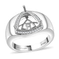 Rhapsody Diamond E-F VS 0.20 ctw Mounting Ring in 950 Platinum 13g - Sticky add to cart bar