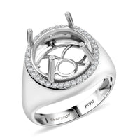 Rhapsody Diamond I2 0.33 ctw Mounting Ring in 950 Platinum