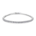 950 Platinum Luxuriant Lab Grown Diamond G VS 4.00 ctw Tennis Bracelet (7.25 In) 12.80 Grams - Sticky add to cart bar