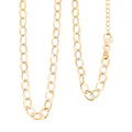 Italian 10K Yellow Gold Giotto Rolor Necklace 18-20 Inches 2.52 Grams - Sticky add to cart bar