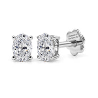 Luxuriant Lab Grown Diamond  Earring in 18K YG VermeilSterling Silver 0.50 ctw
