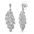 EverTrue White Diamond Accent Earrings in Platinum Bond - Sticky add to cart bar