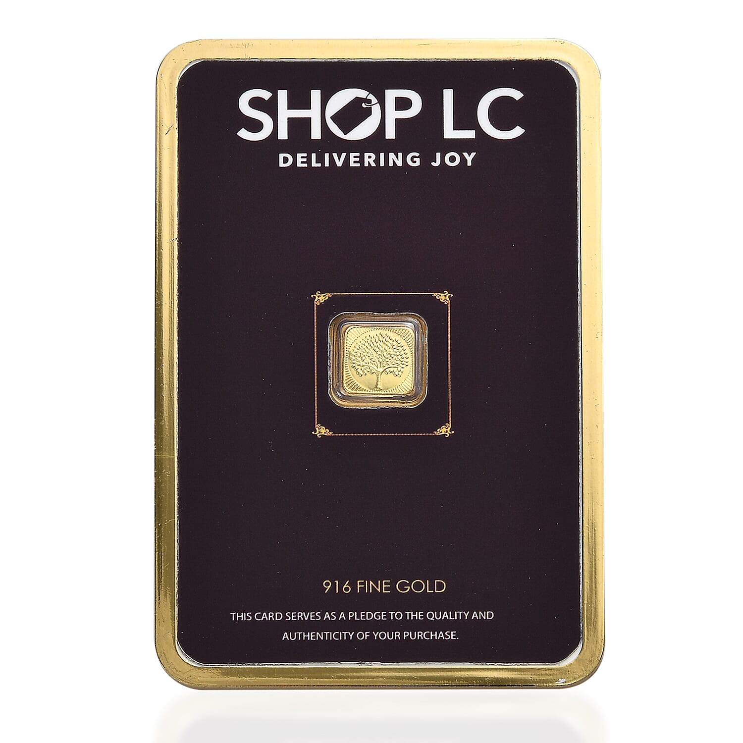22K Yellow Golden Tree of the Life Emboss Sheet 25mg